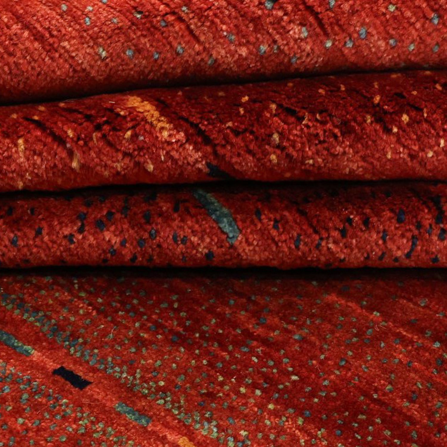 Gabbeh Rug - Loribaft Perser - 326 x 248 cm - red