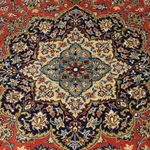 Perser Rug - Ghom - Royal - Silk Warp - 220 x 141 cm - red