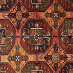 Runner Belutsch Rug - 254 x 117 cm - brown