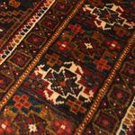 Runner Belutsch Rug - 292 x 103 cm - dark red
