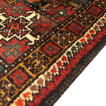 Runner Belutsch Rug - 297 x 107 cm - dark red