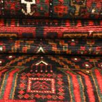 Runner Belutsch Rug - 297 x 107 cm - dark red