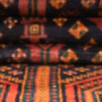 Runner Belutsch Rug - 249 x 113 cm - dark blue