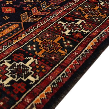 Runner Belutsch Rug - 251 x 128 cm - dark red