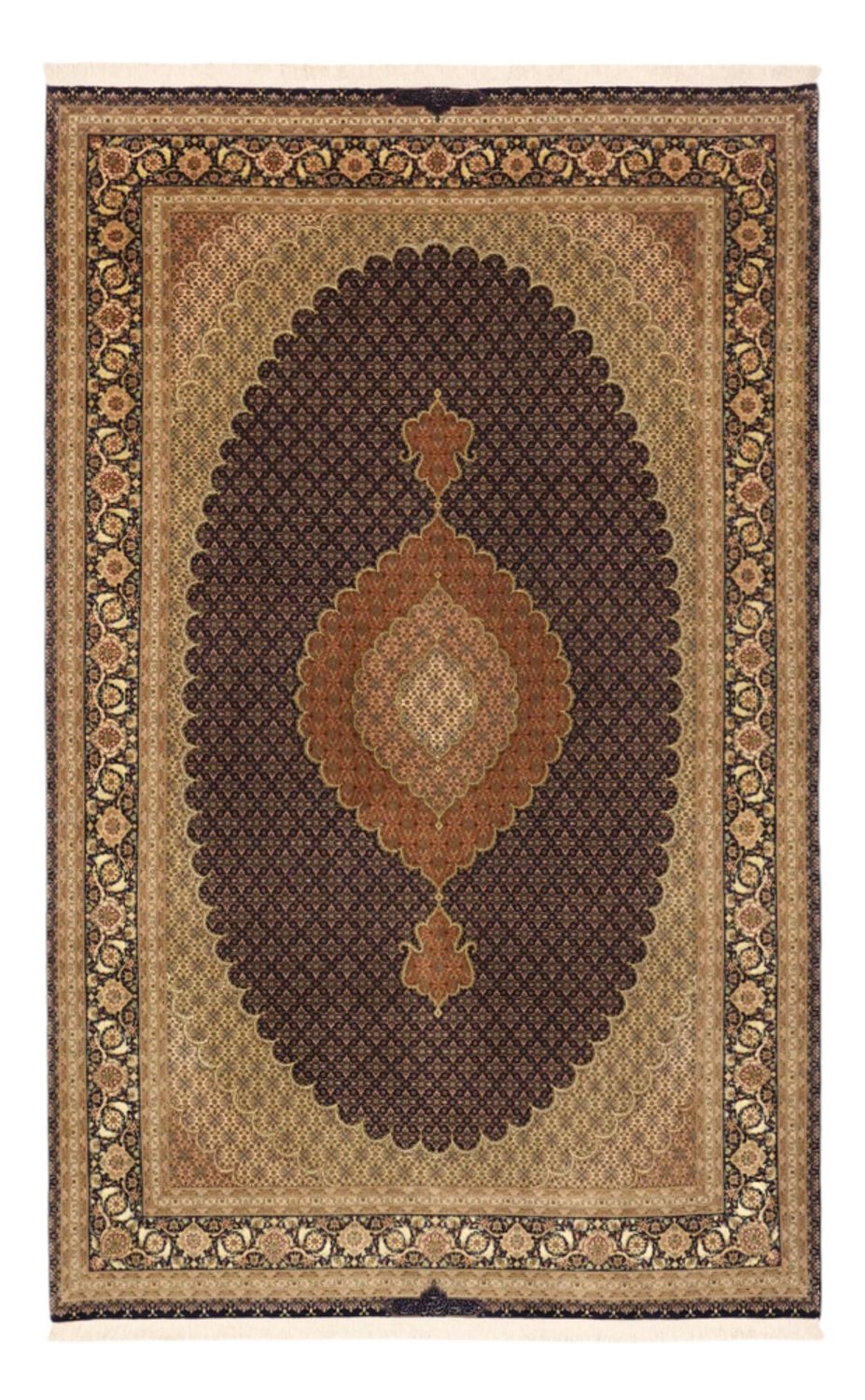 Perser Rug - Tabriz - Royal - Royal - 309 x 199 cm - dark brown