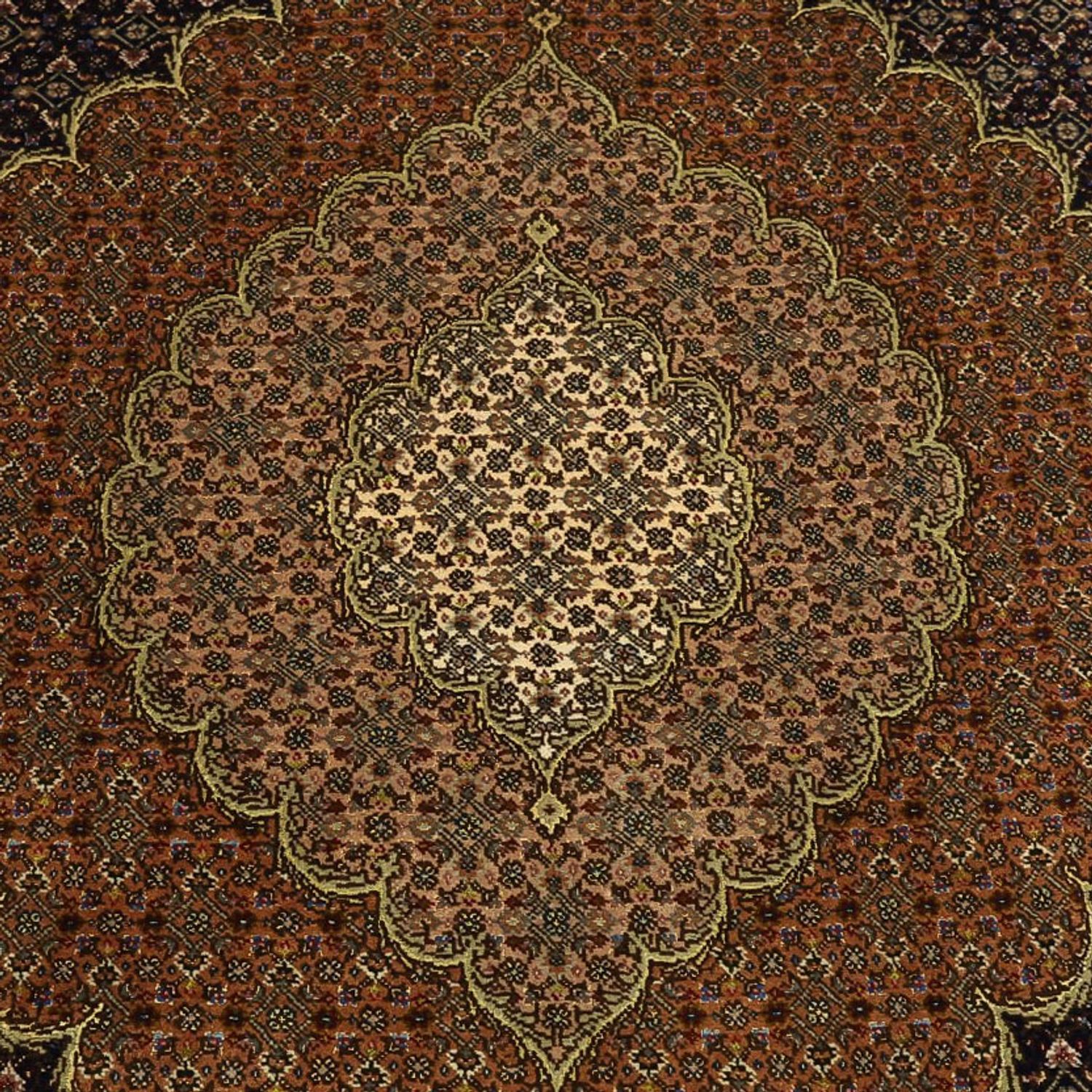Perser Rug - Tabriz - Royal - Royal - 309 x 199 cm - dark brown