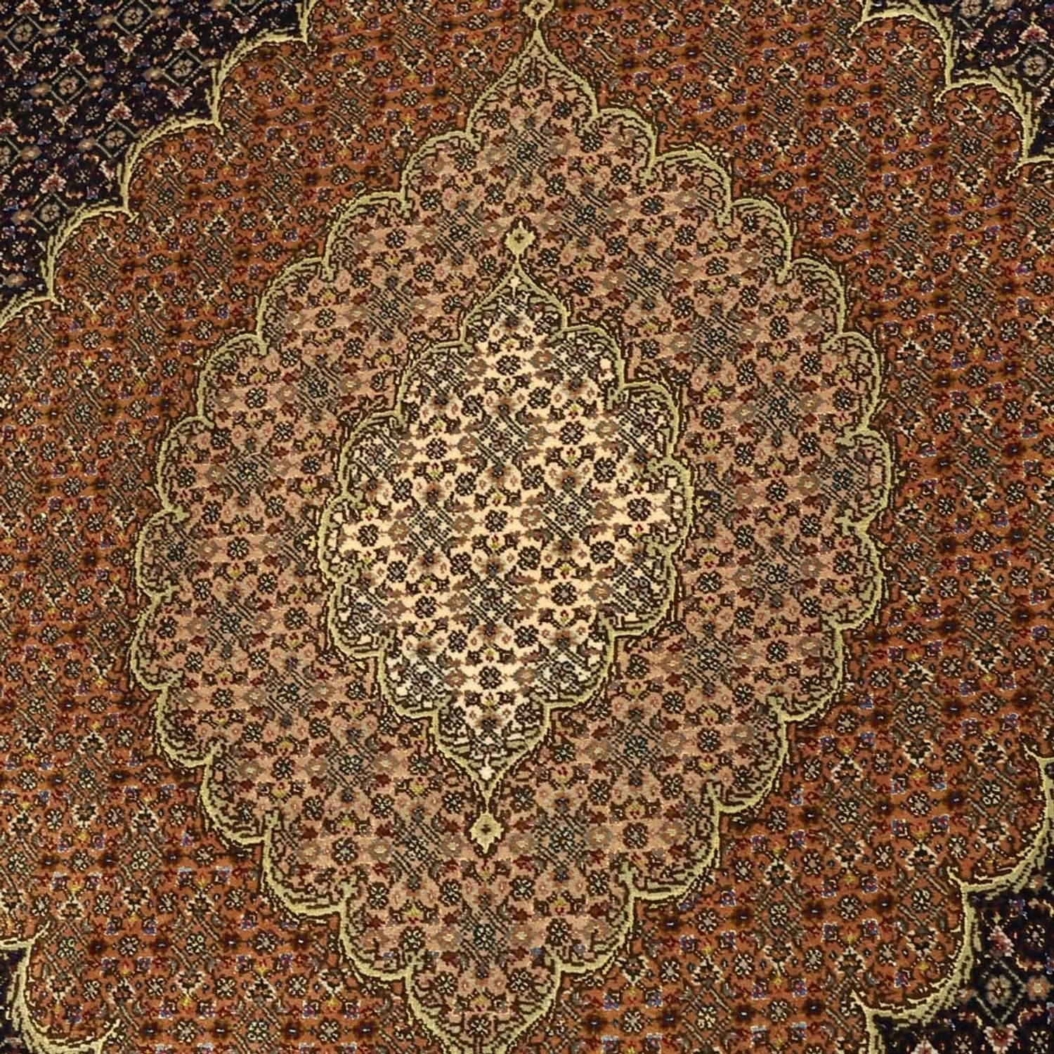 Perser Rug - Tabriz - Royal - Royal - 309 x 199 cm - dark beige
