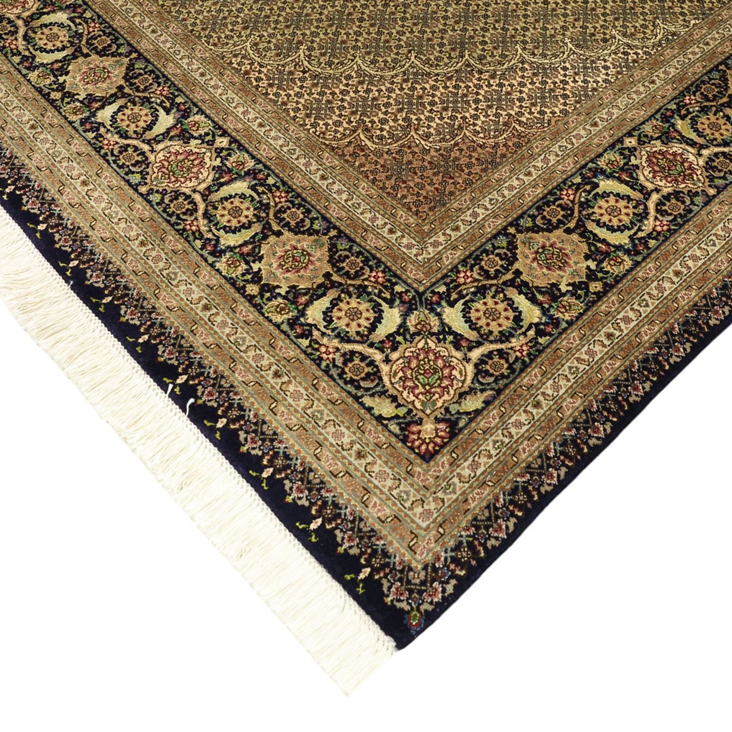 Perser Rug - Tabriz - Royal - Royal - 309 x 199 cm - dark brown