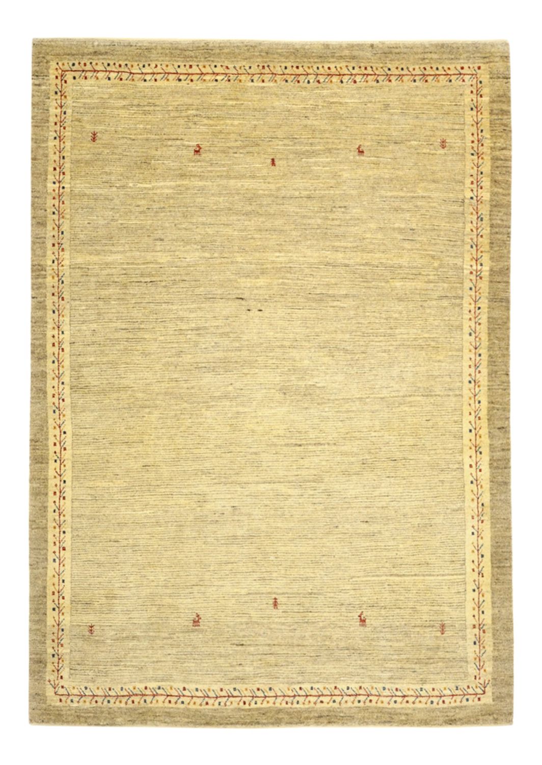 Gabbeh Rug - Kashkuli Perser - 158 x 112 cm - light beige
