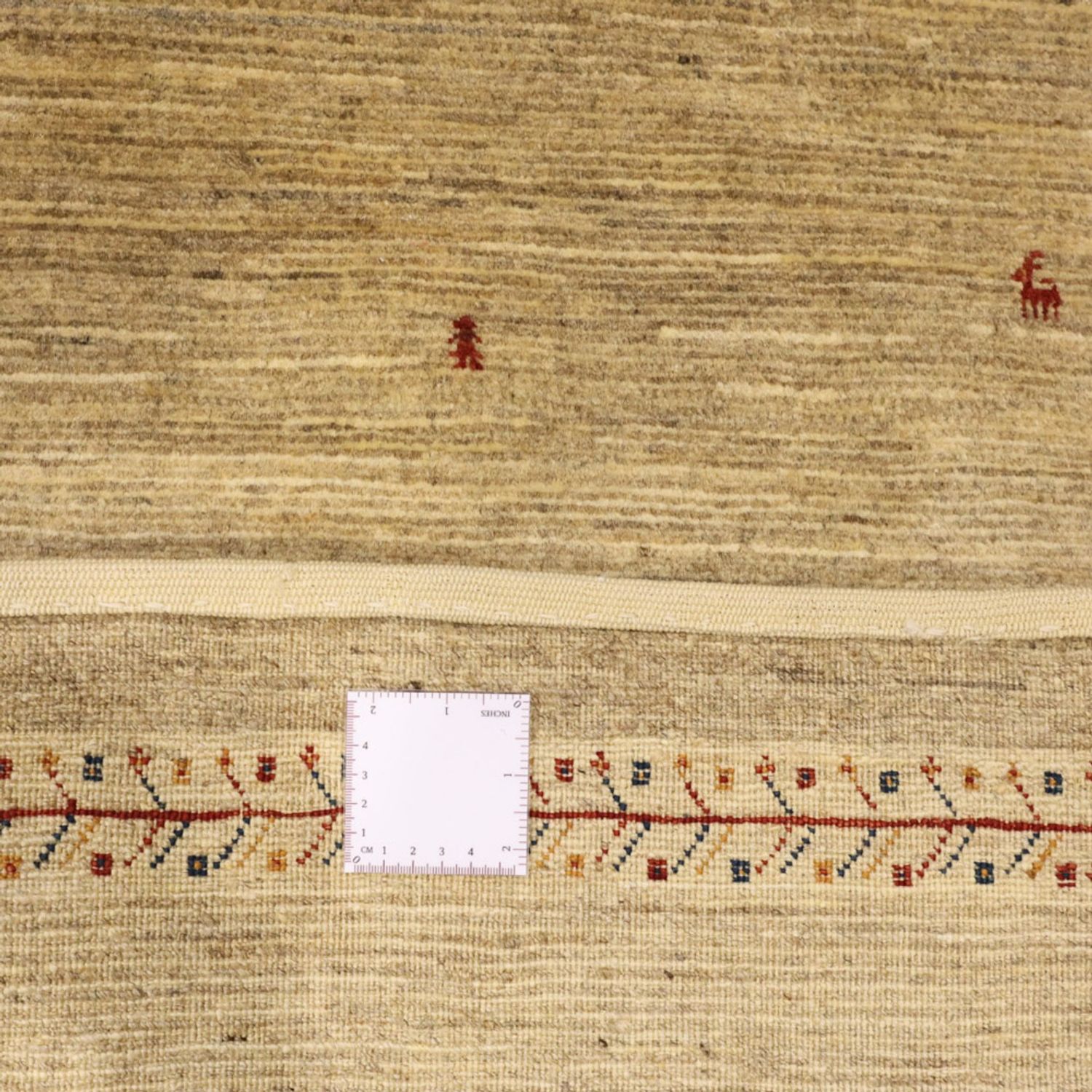 Gabbeh Rug - Kashkuli Perser - 158 x 112 cm - light beige