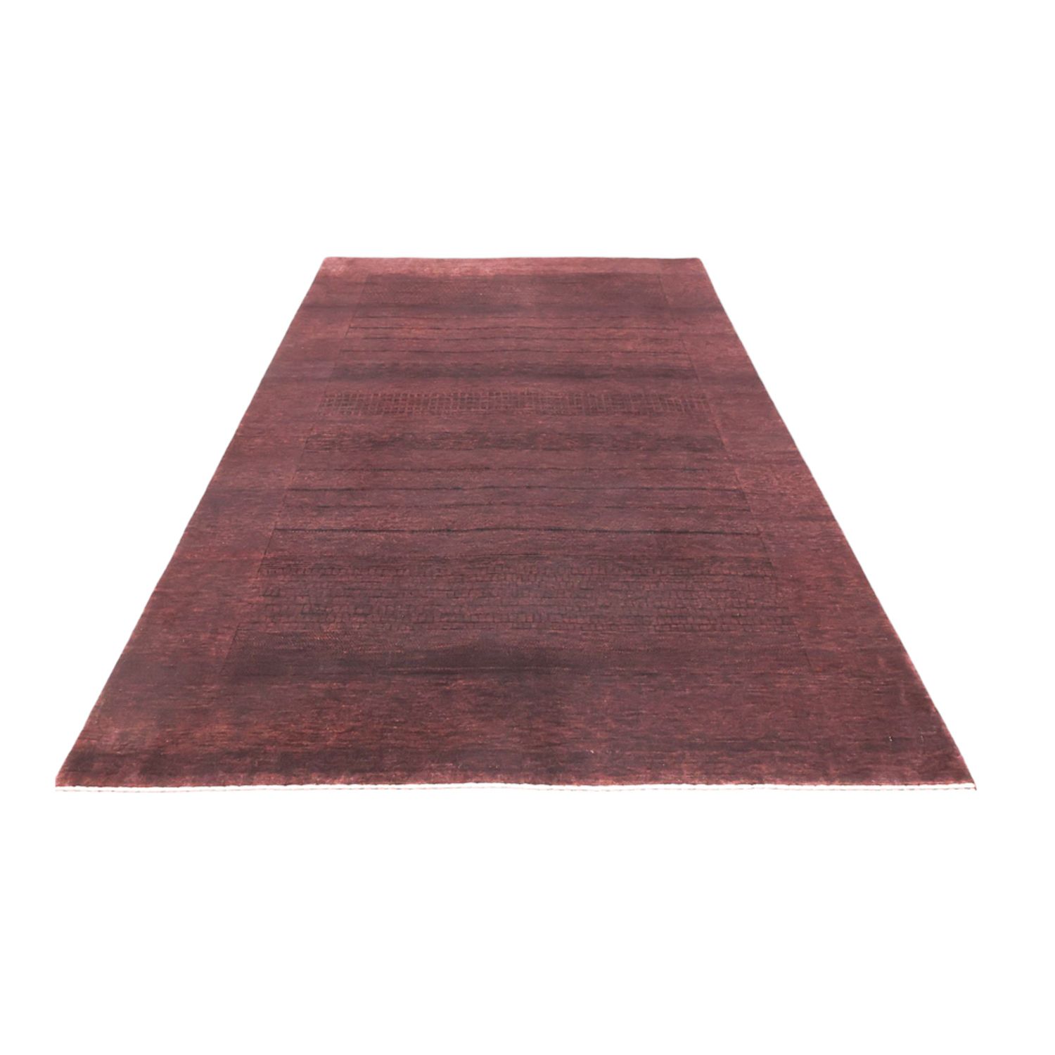 Gabbeh Rug - Loribaft Indus - 235 x 166 cm - dark red