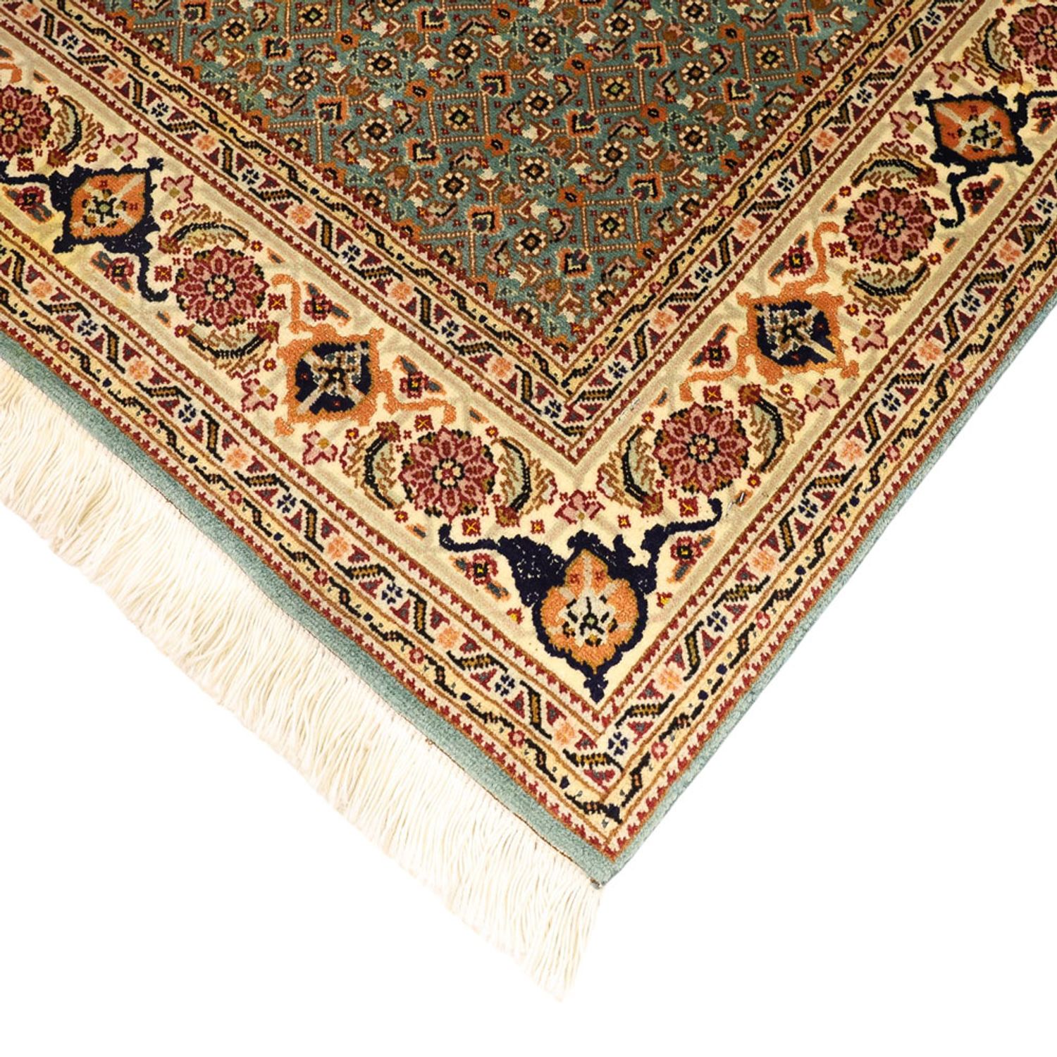Perser Rug - Tabriz - Royal - Royal - 145 x 101 cm - olive green