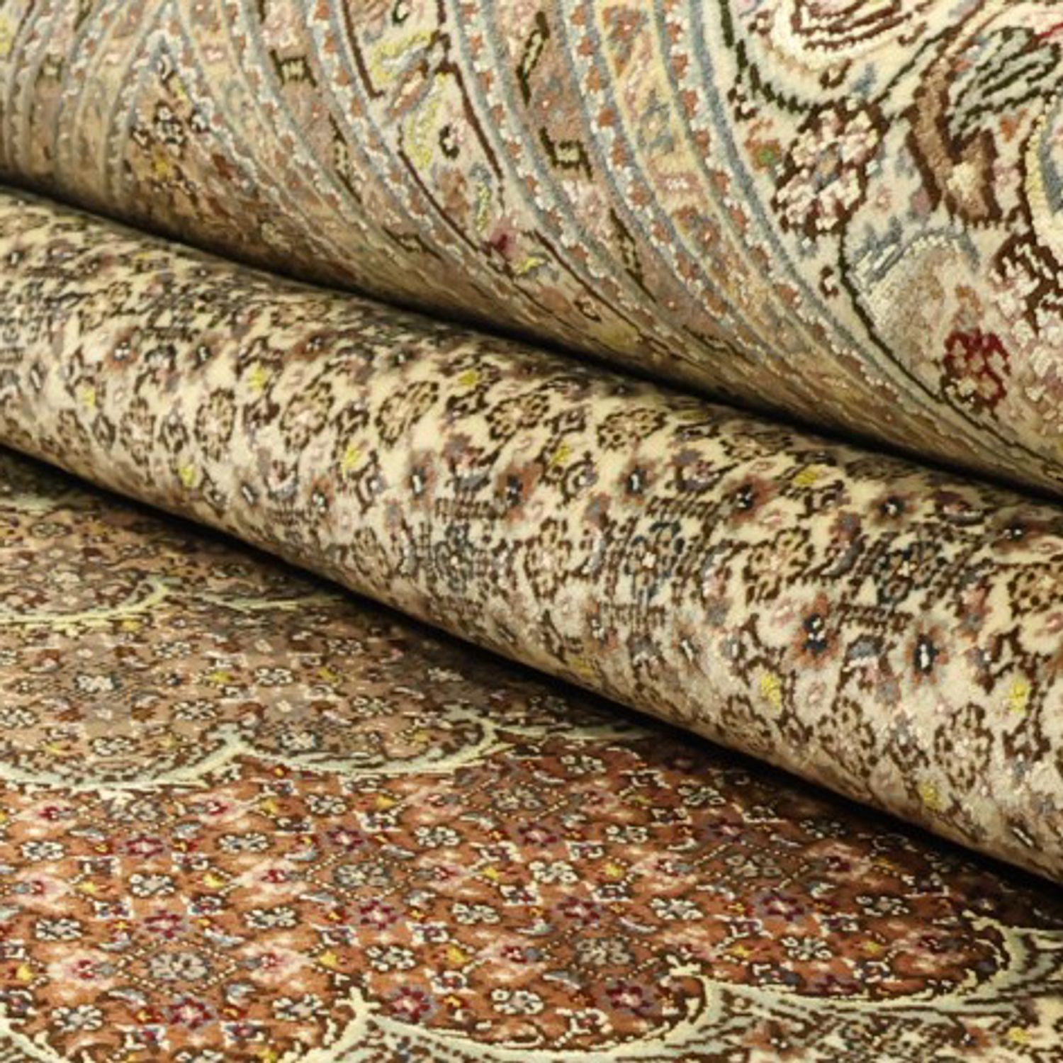 Perser Rug - Tabriz - Royal - Royal - 351 x 250 cm - dark beige