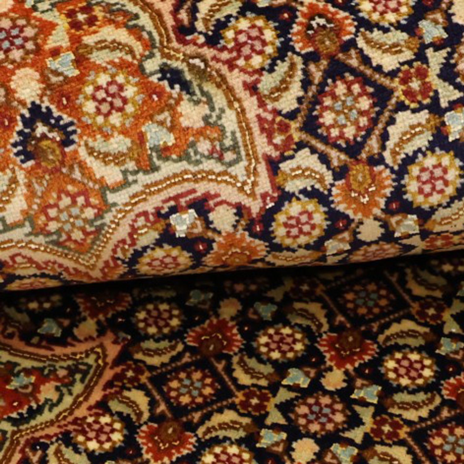 Perser Rug - Tabriz - Royal - Royal - 153 x 101 cm - dark beige