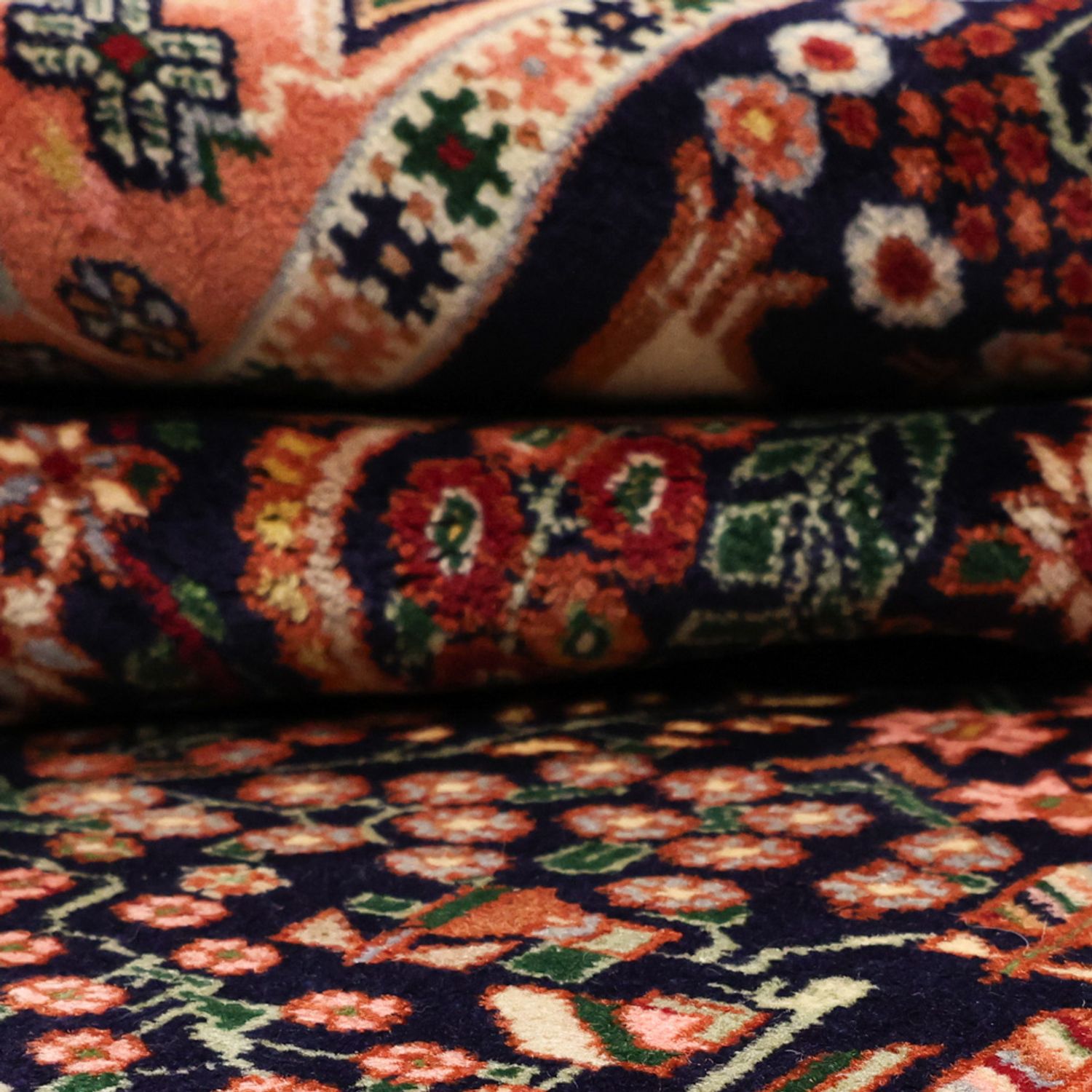 Perser Rug - Nomadic - 164 x 130 cm - multicolored