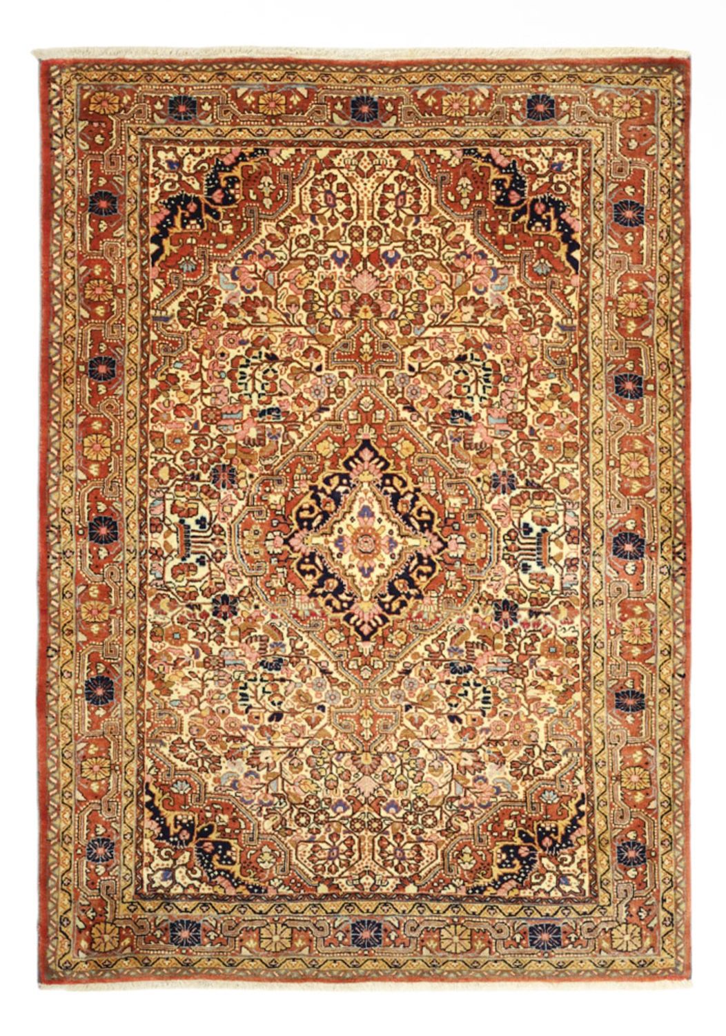 Perser Rug - Nomadic - 151 x 109 cm - light beige