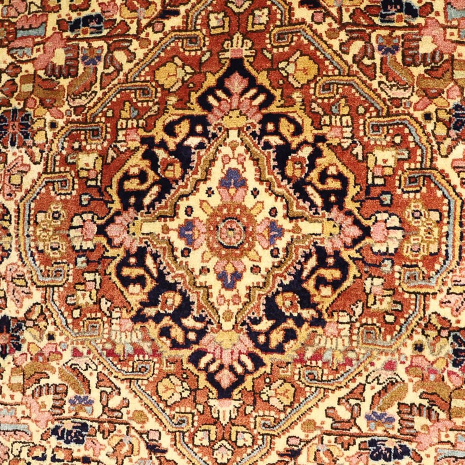Perser Rug - Nomadic - 151 x 109 cm - light beige