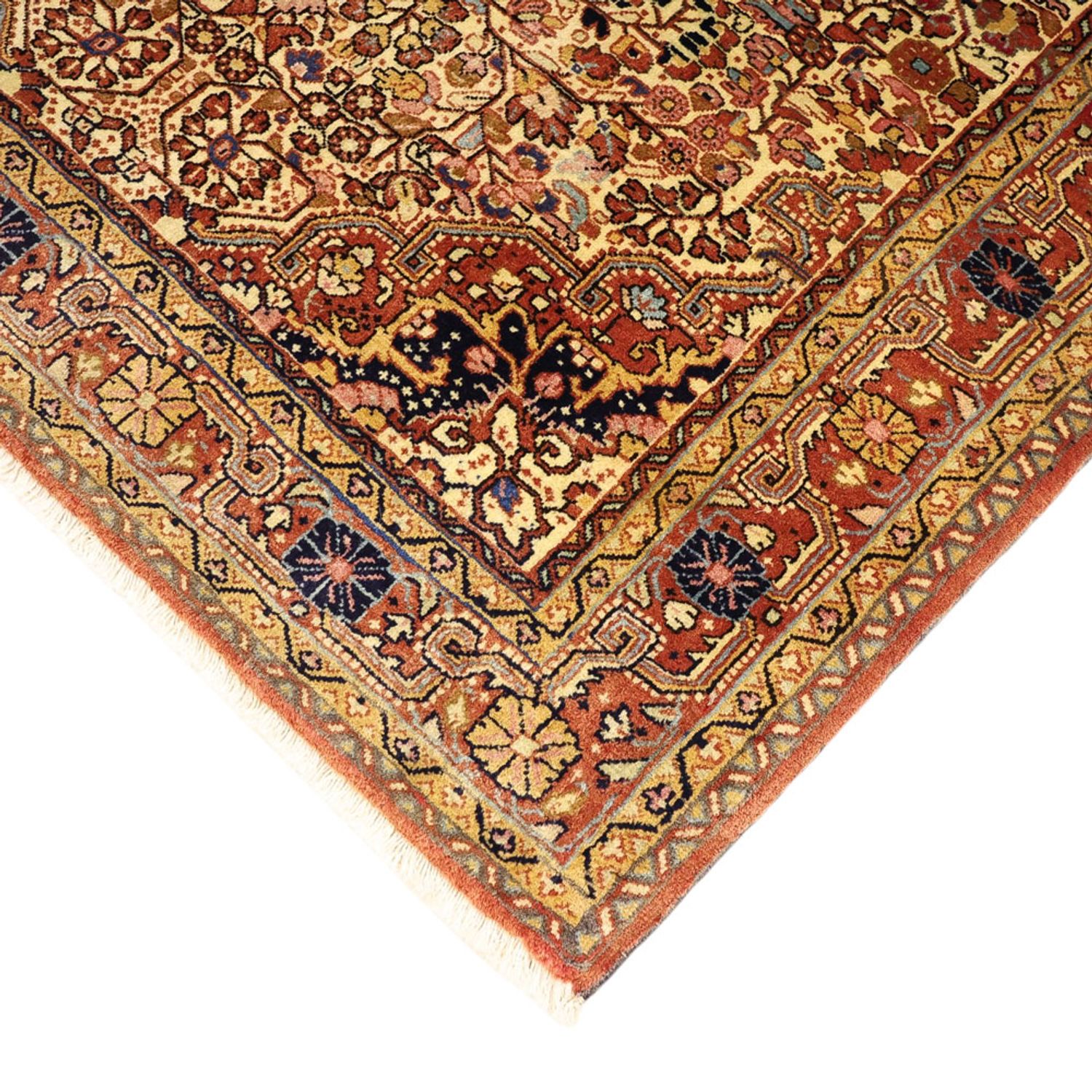 Perser Rug - Nomadic - 151 x 109 cm - light beige