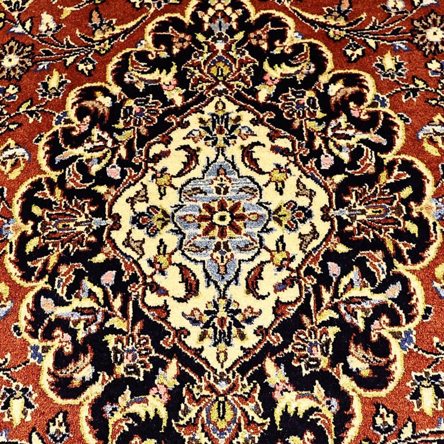 Perser Rug - Keshan - 215 x 138 cm - terracotta
