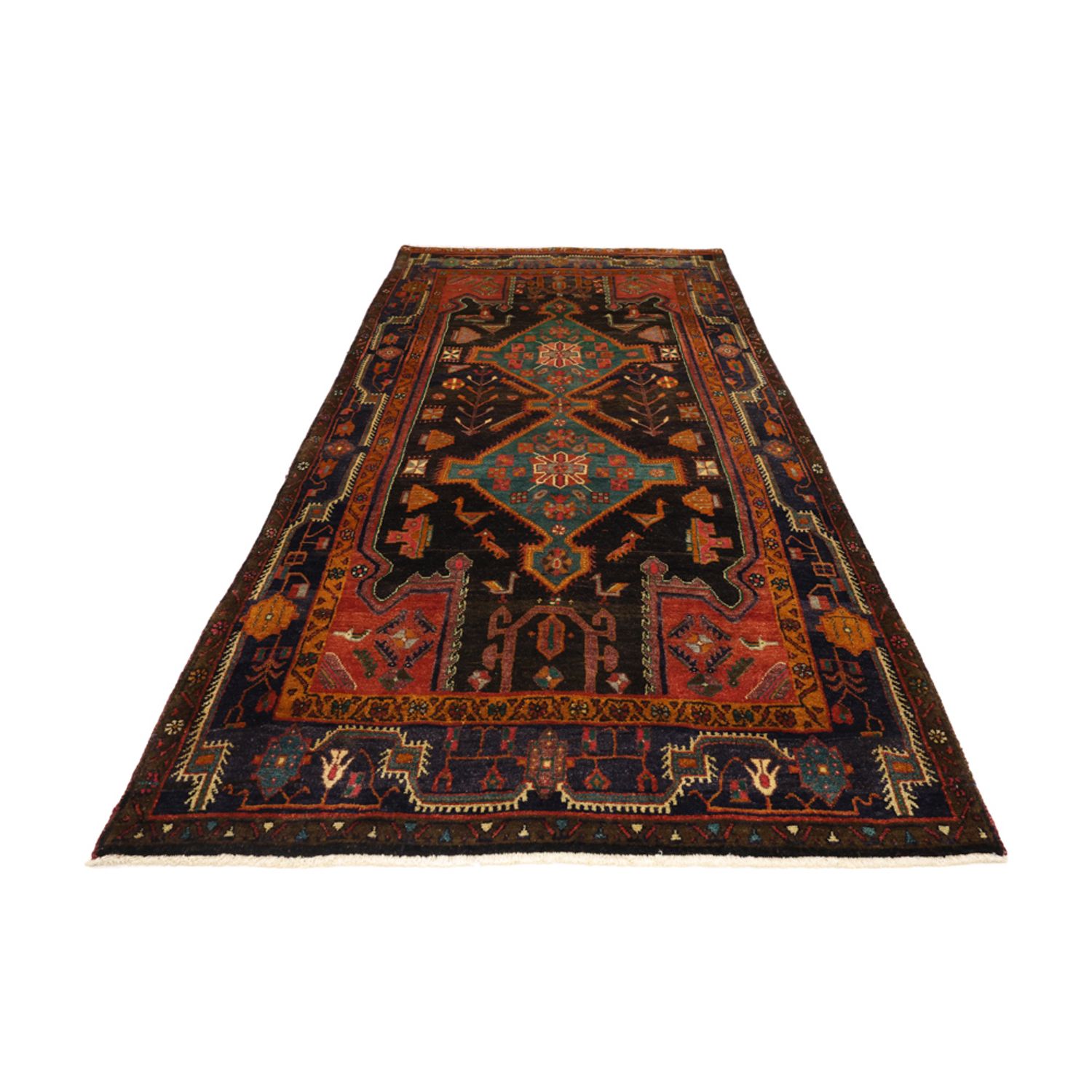 Perser Rug - Nomadic - 336 x 168 cm - multicolored