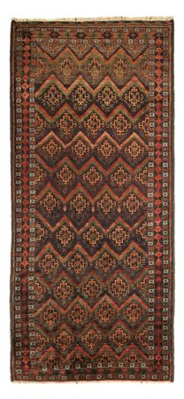 Runner Belutsch Rug - 294 x 141 cm - dark beige