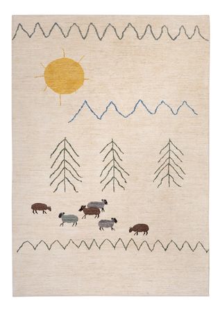 Berber Rug - 295 x 203 cm - natural