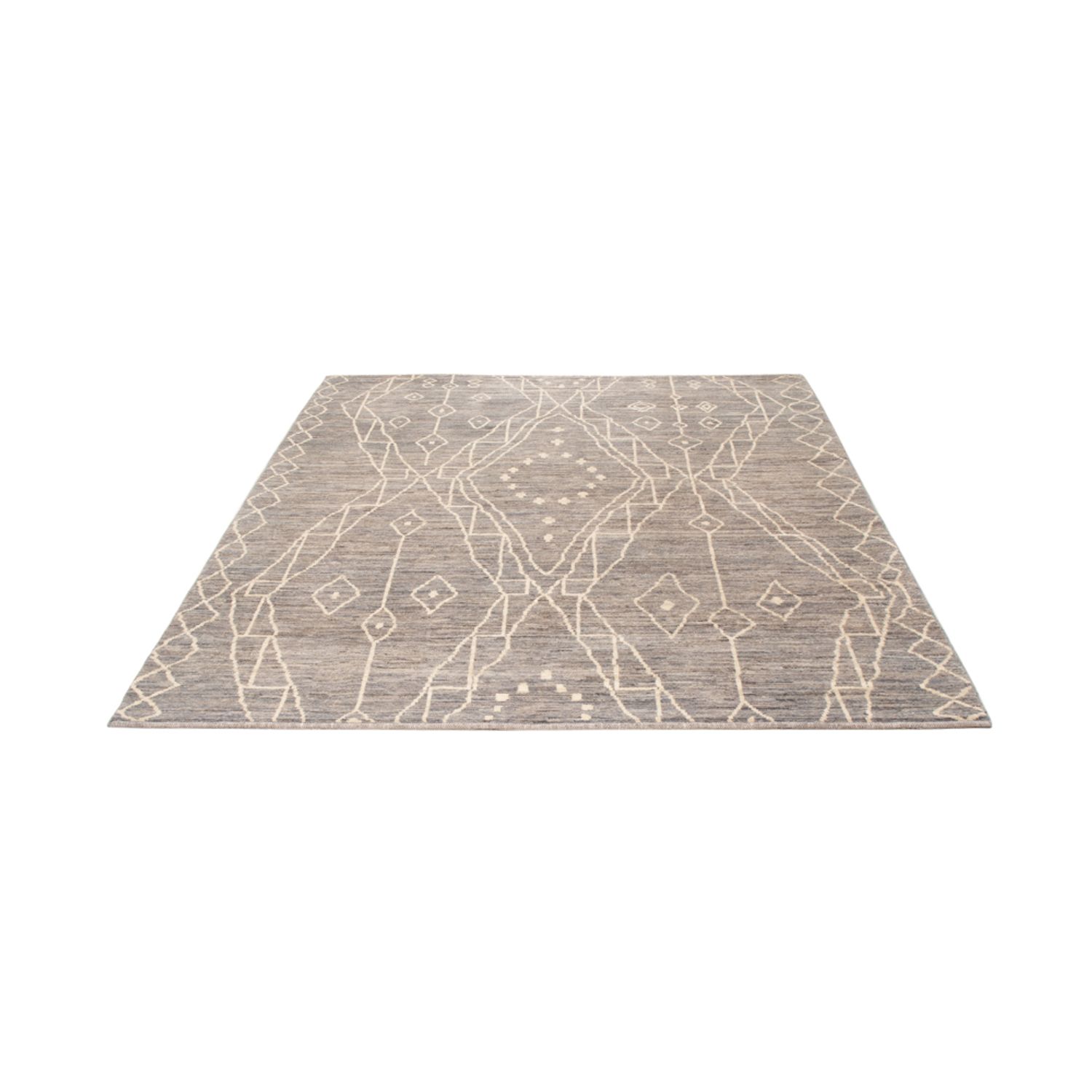 Berber Rug - 198 x 156 cm - sea blue