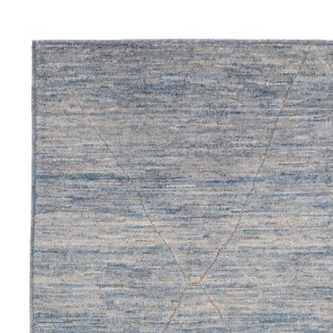 Berber Rug - 196 x 154 cm - sea blue