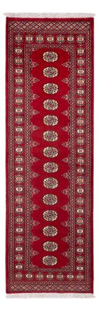 Runner Pakistani Rug - 246 x 77 cm - red
