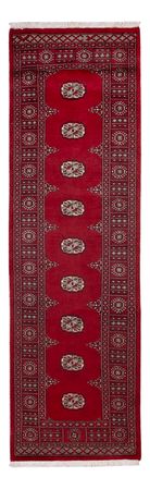 Runner Pakistani Rug - 257 x 75 cm - red
