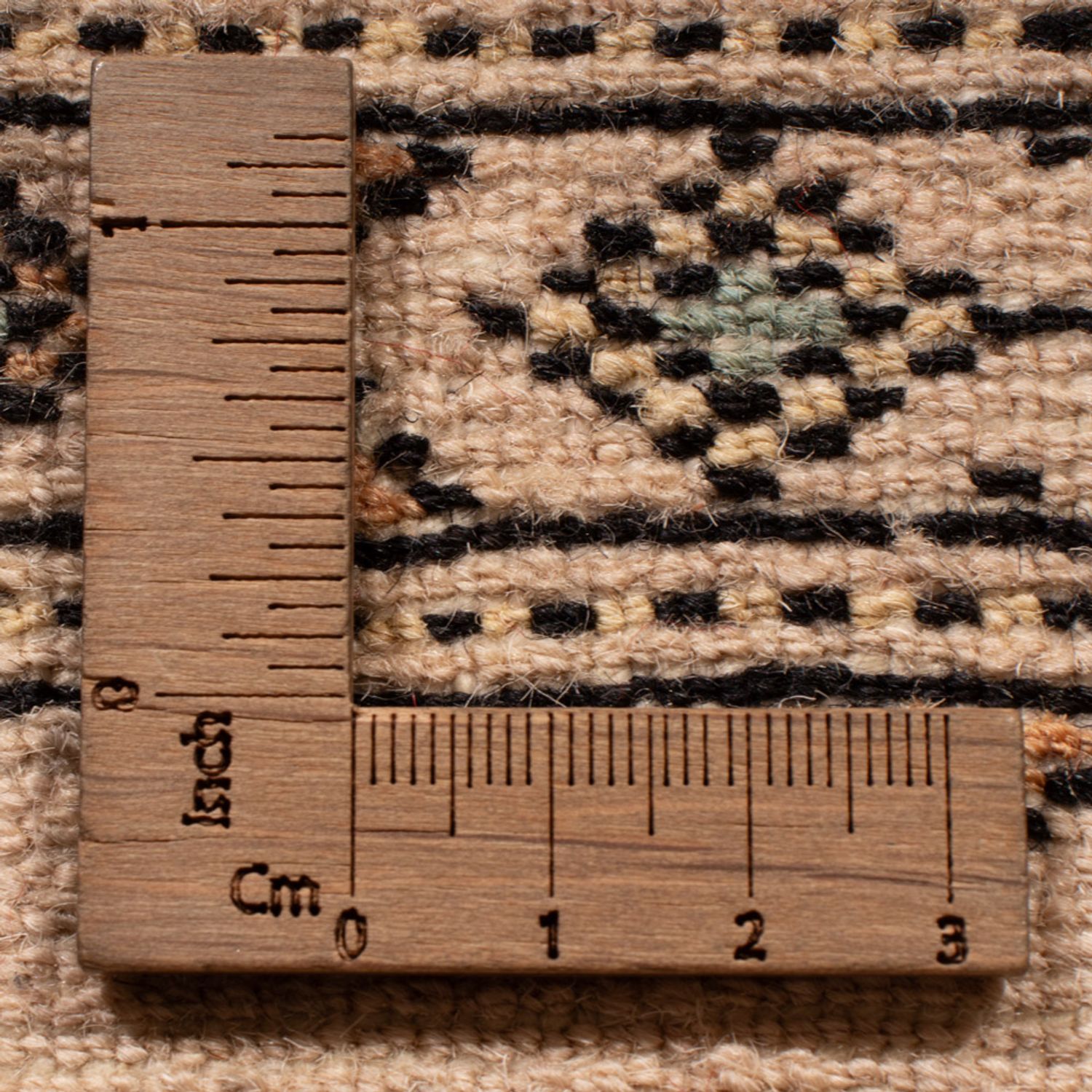 Runner Pakistani Rug - 248 x 77 cm - beige
