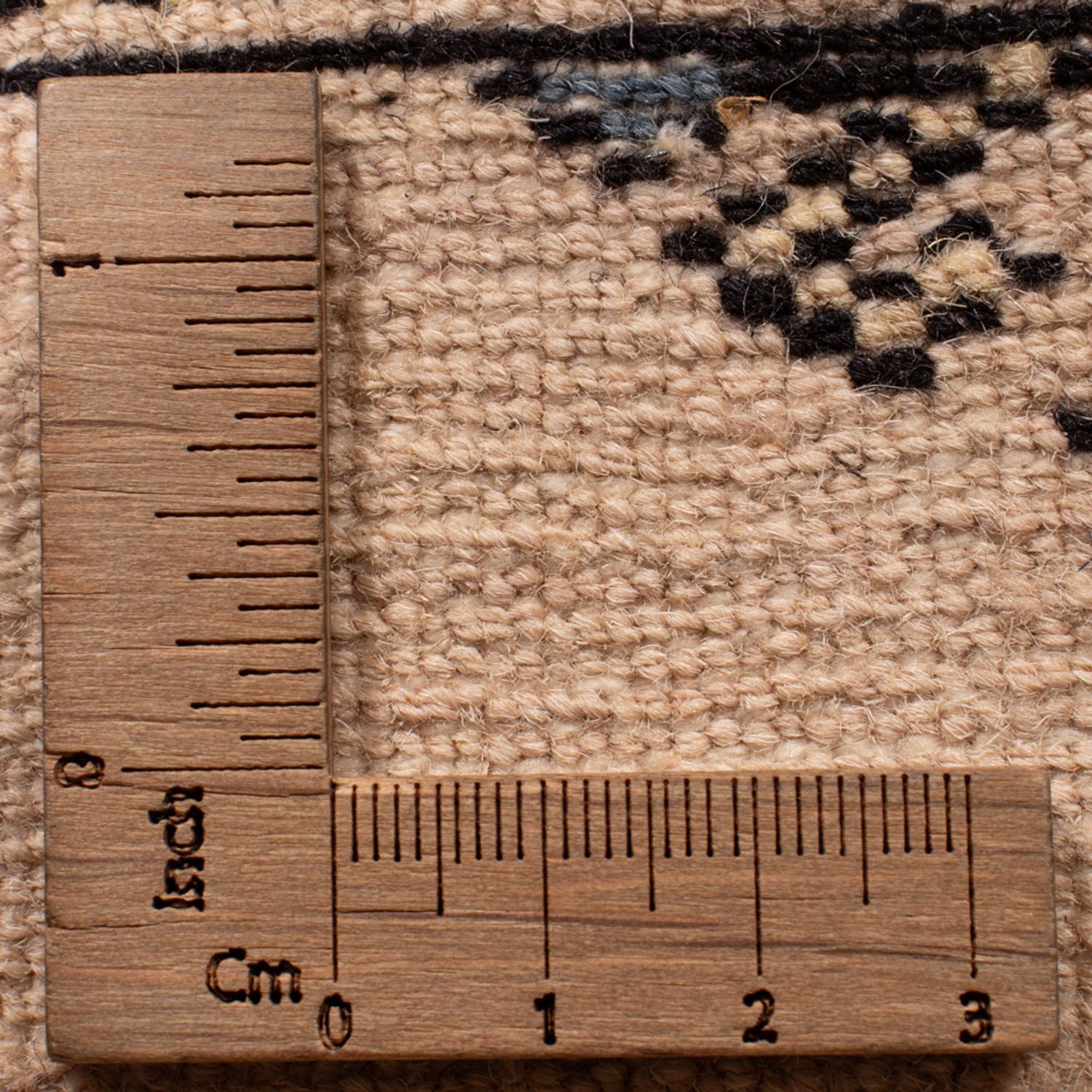 Runner Pakistani Rug - 246 x 78 cm - beige