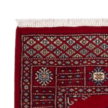 Runner Pakistani Rug - 247 x 77 cm - red