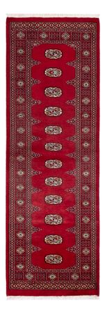 Runner Pakistani Rug - 239 x 79 cm - red