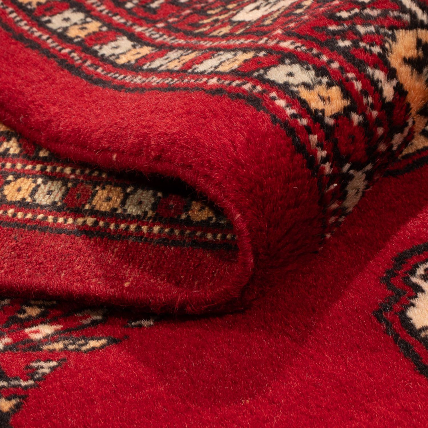 Runner Pakistani Rug - 235 x 79 cm - red