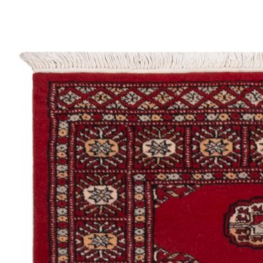 Runner Pakistani Rug - 235 x 79 cm - red