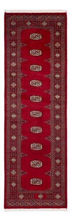 Runner Pakistani Rug - 247 x 79 cm - red