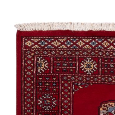 Runner Pakistani Rug - 247 x 77 cm - red