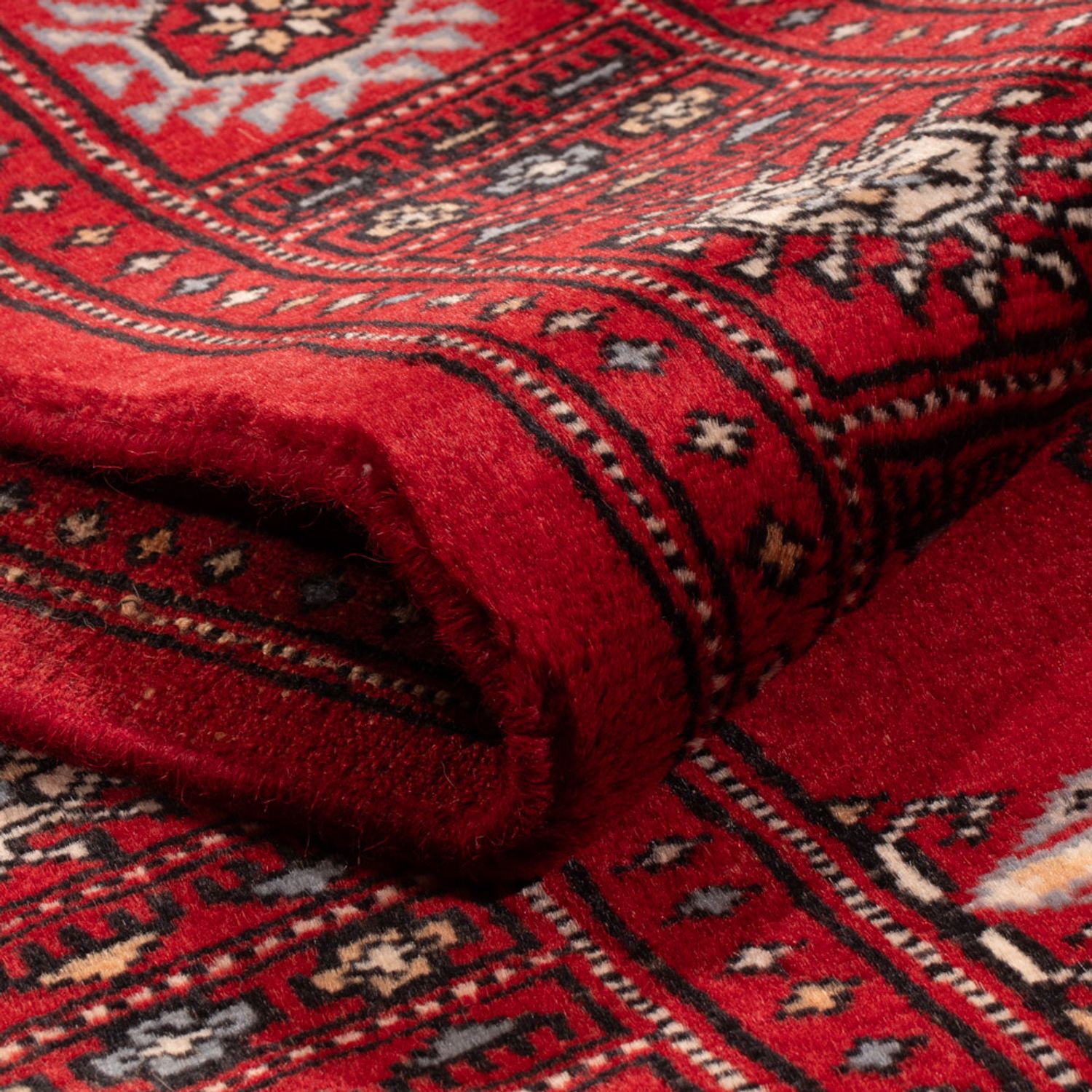 Runner Pakistani Rug - 179 x 79 cm - red