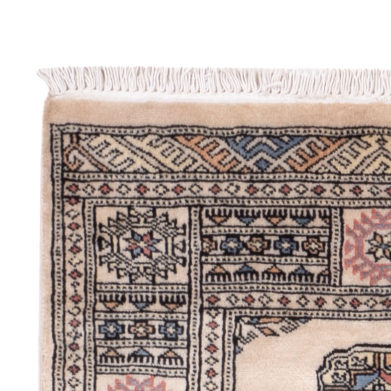 Runner Pakistani Rug - 217 x 76 cm - beige