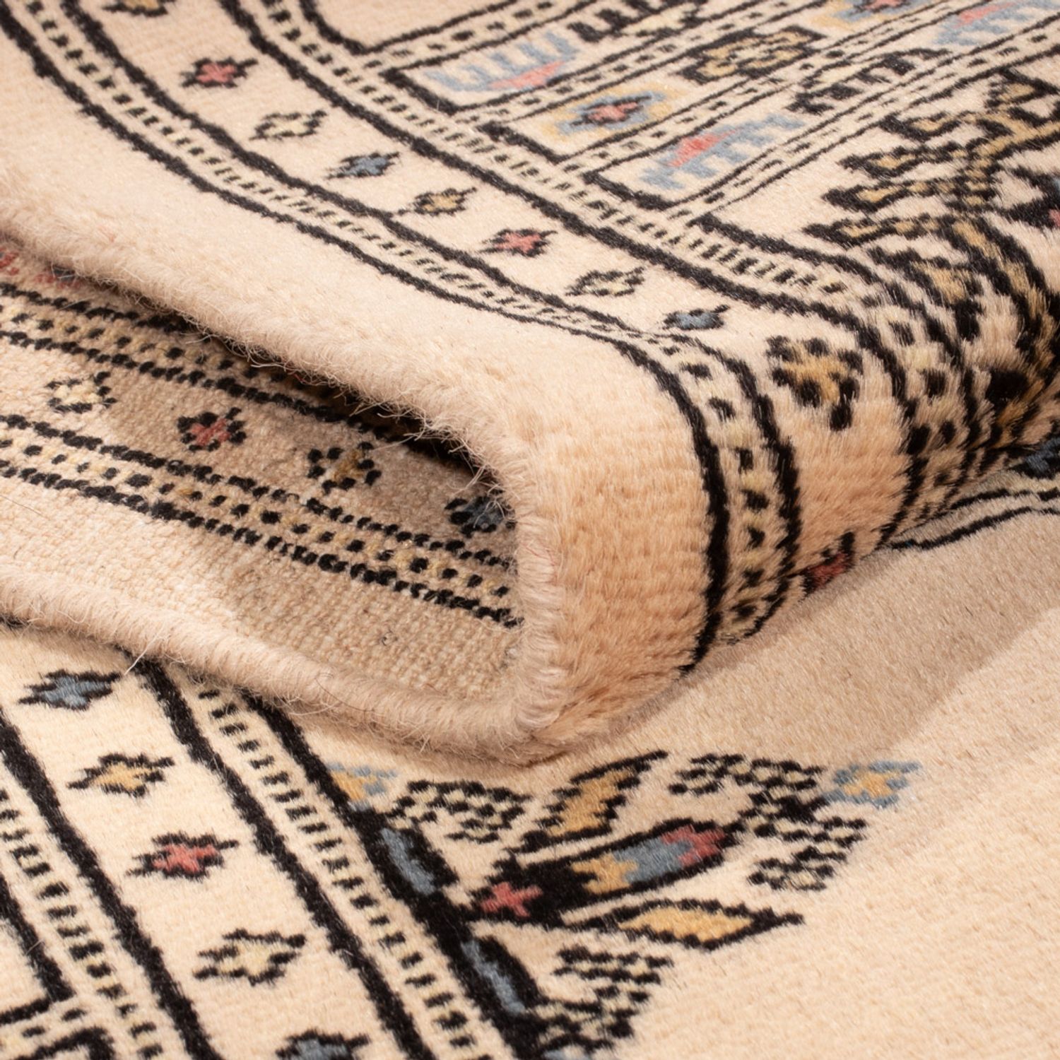 Runner Pakistani Rug - 206 x 75 cm - beige