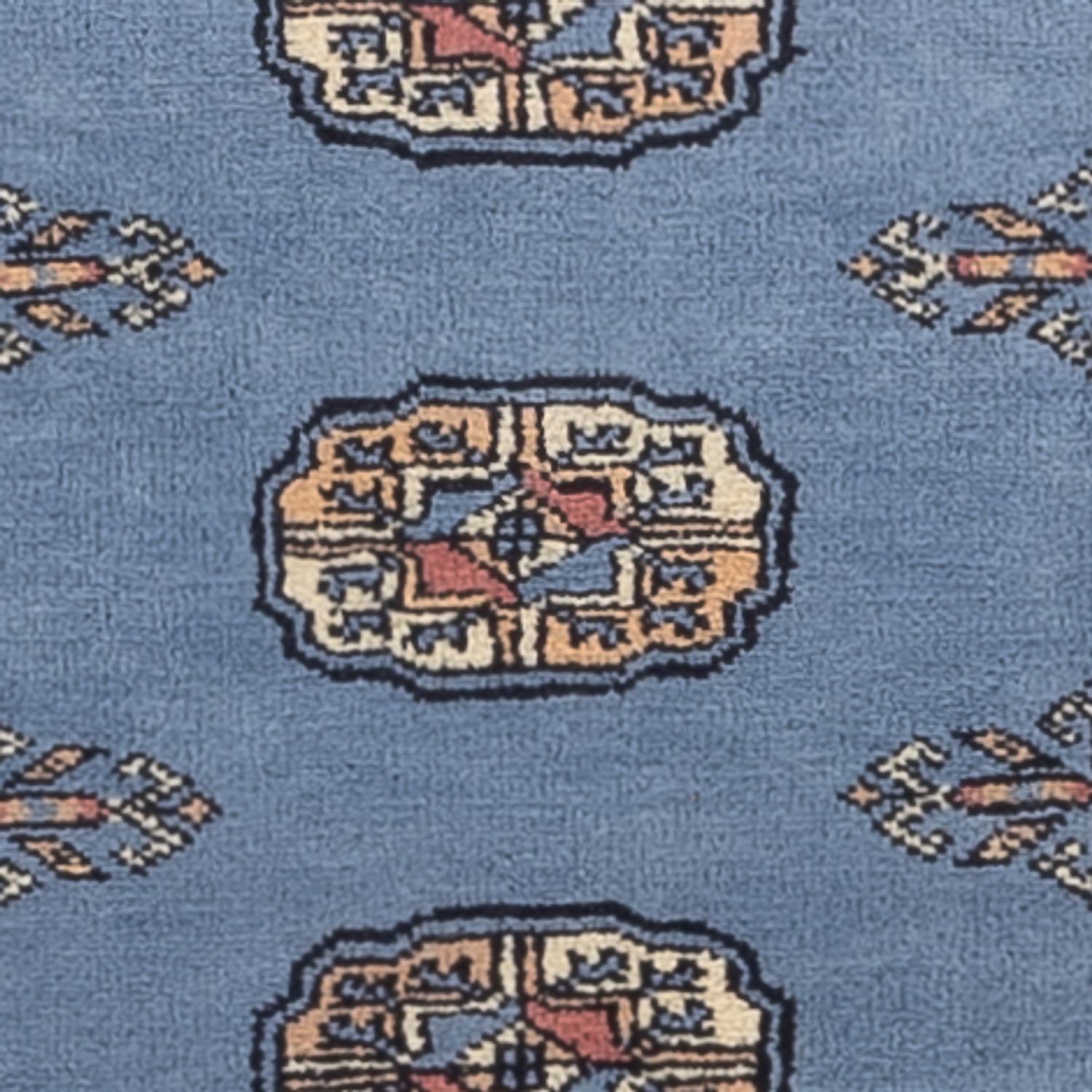 Runner Pakistani Rug - 201 x 77 cm - blue