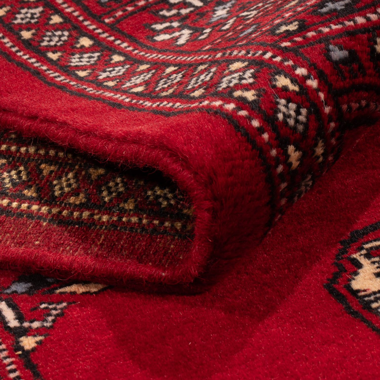 Runner Pakistani Rug - 203 x 80 cm - red