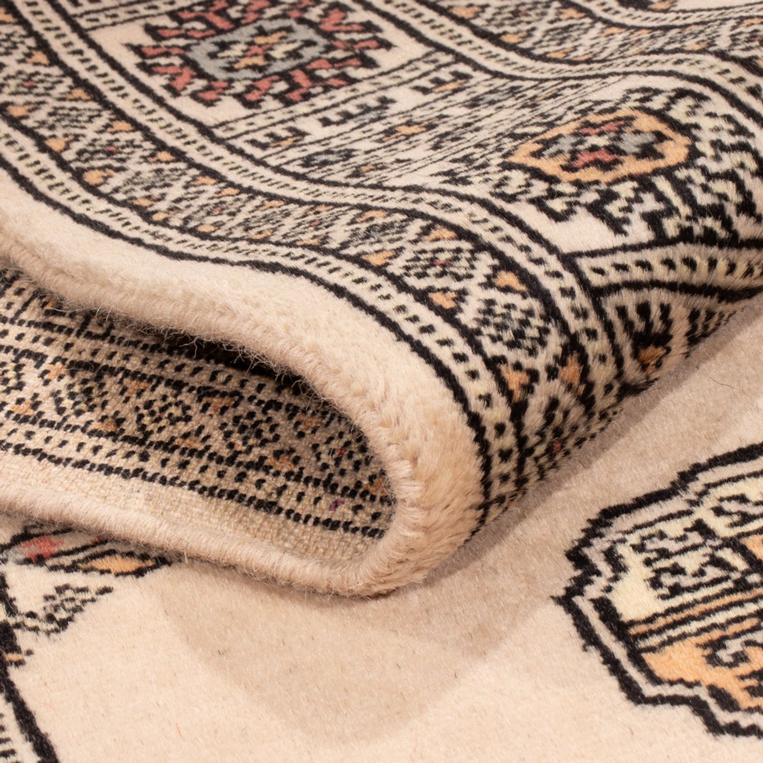 Runner Pakistani Rug - 193 x 77 cm - beige