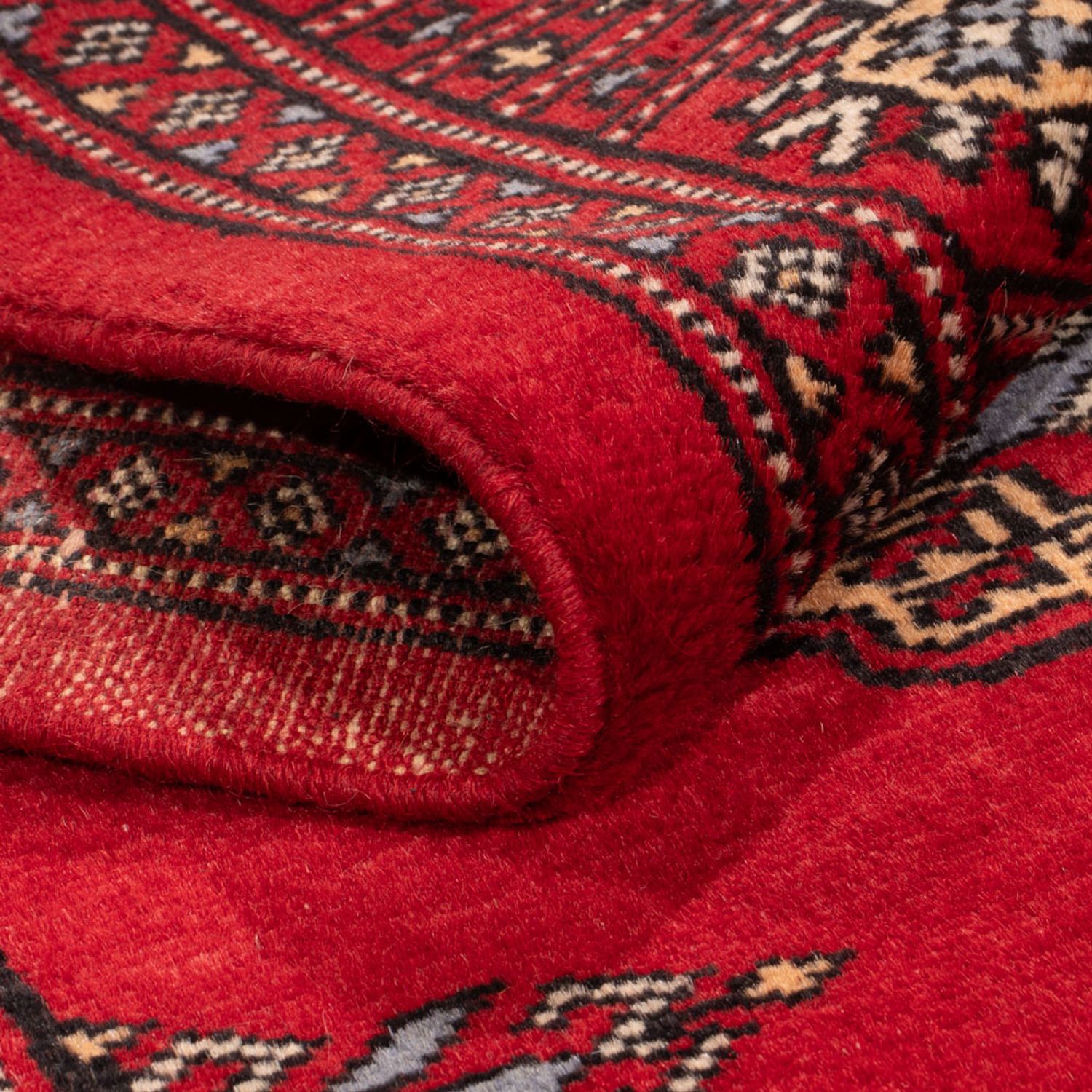 Runner Pakistani Rug - 191 x 80 cm - red