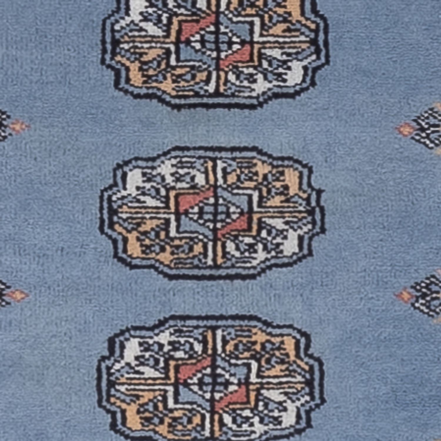 Runner Pakistani Rug - 189 x 75 cm - blue