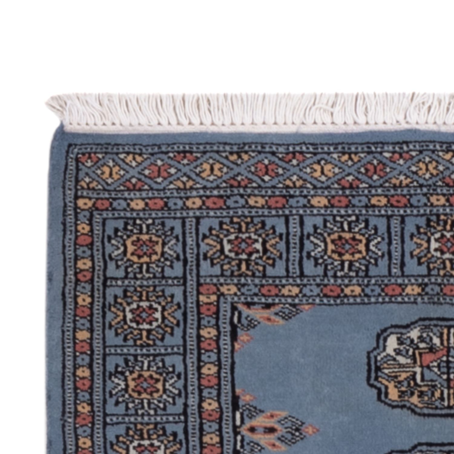 Runner Pakistani Rug - 189 x 75 cm - blue