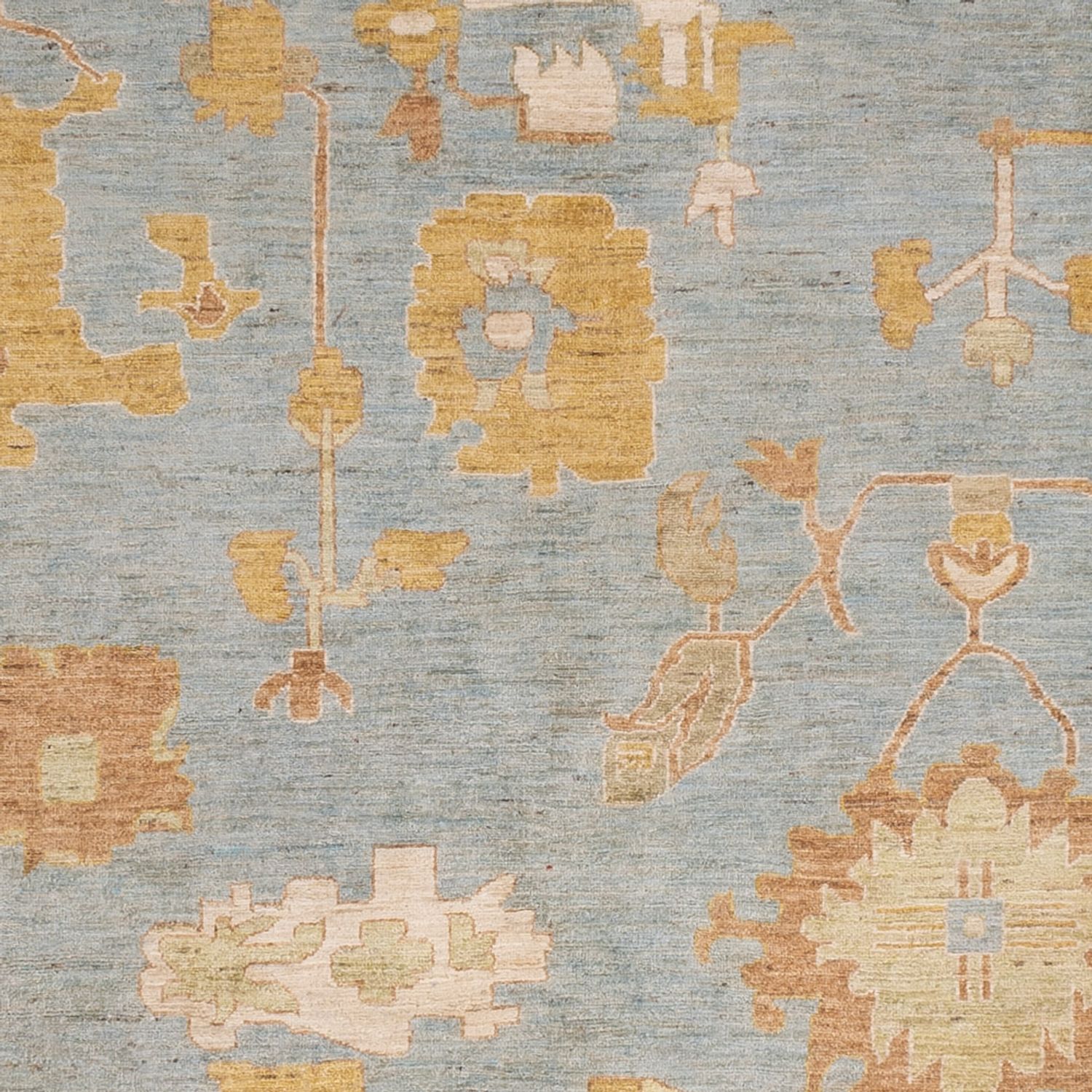 Ziegler Rug - Usak - 306 x 245 cm - turquoise