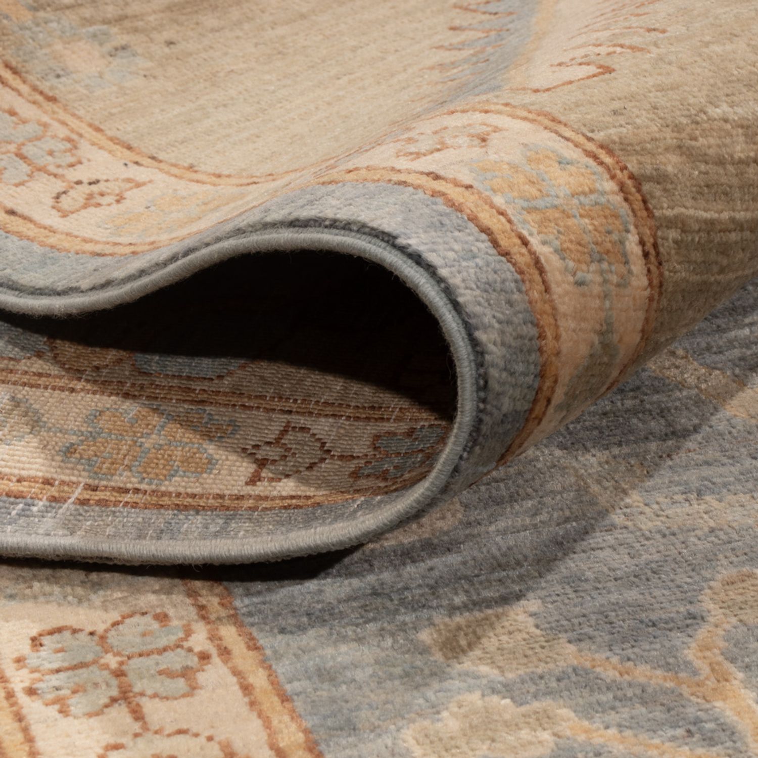 Ziegler Rug - Usak - 347 x 241 cm - turquoise