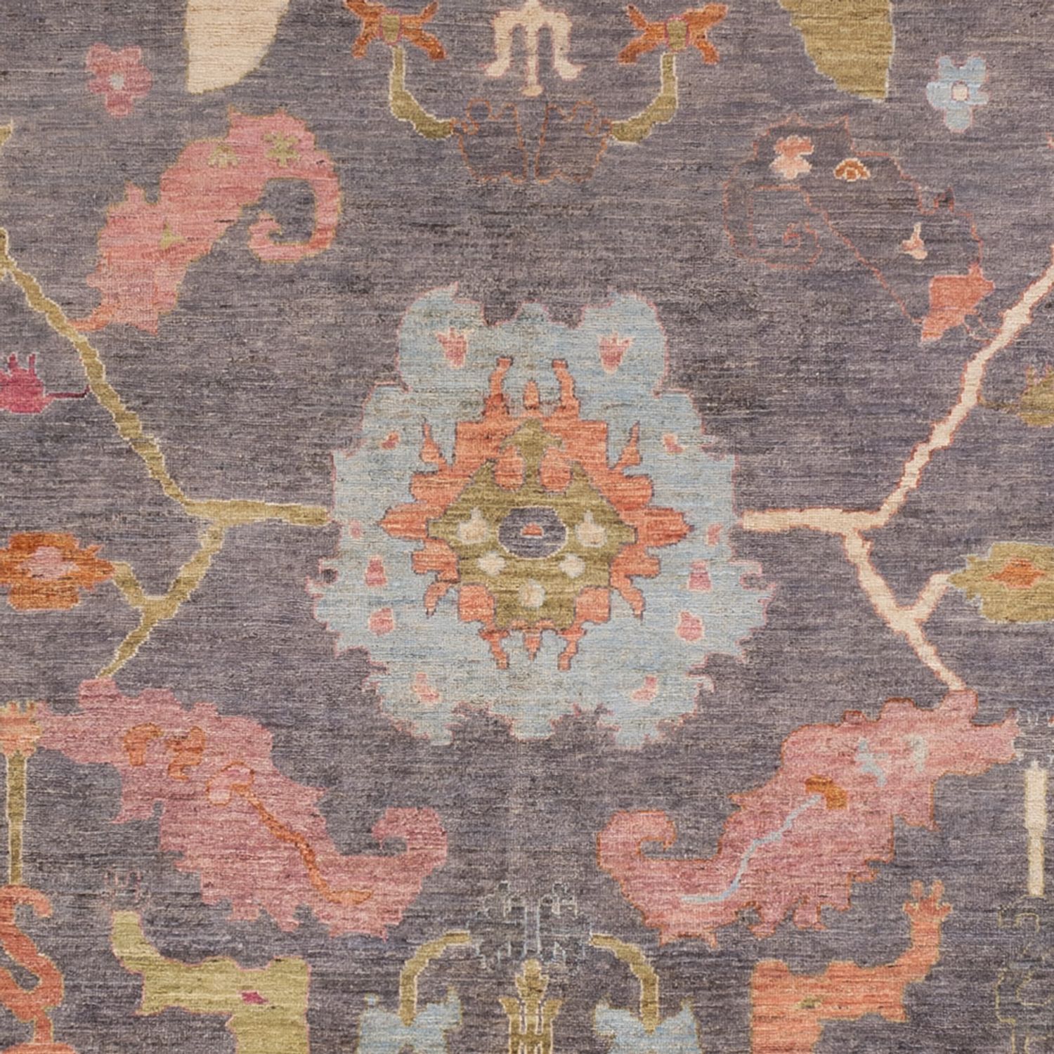 Ziegler Rug - Usak - 352 x 242 cm - dark blue
